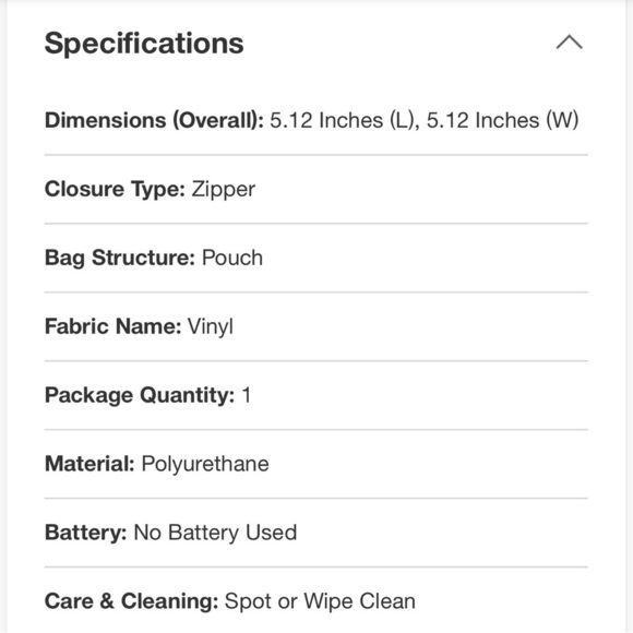 Universal Thread Silver Belt Bag Clip On Pouch - Picture 7 of 7